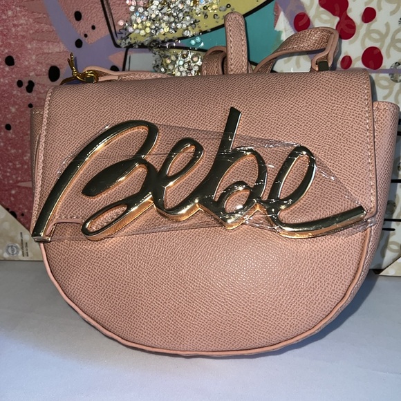 ❌SOLD ❌Bebe Gabriella Saddle Bag-Blush Color - Picture 5 of 12